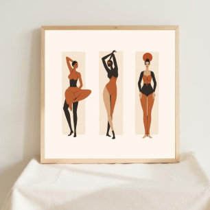 Elegant Balance – Feminine Abstract Wall Art XIV