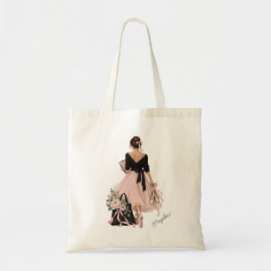 Elegant Ballerina Instructor Fashion Girl Tote Bag