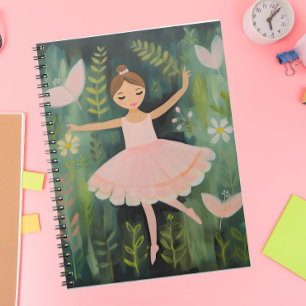 Elegant Ballerina  Notebook
