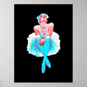 Elegant Ballerina Wall Art – Graceful Ballet Dance