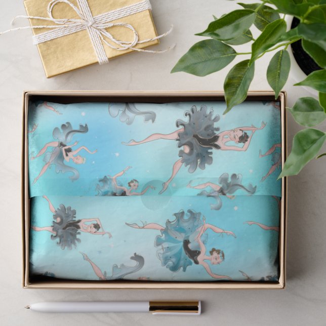 Elegant Ballerinas Wrapping Paper (Gift)