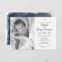 Elegant Baptism Religious event custom photo