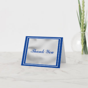 Elegant Bar Mitzvah Thank You Card - Customised