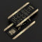 Elegant Barber Faux Gold Scissors Loyalty Card