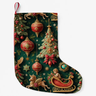 Elegant Baroque Christmas Stocking