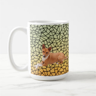 Elegant Basenji Dog Coffee Mug