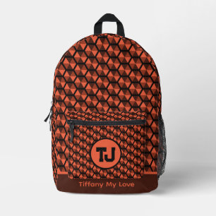 Elegant Basketball Summer Patterned Backpack