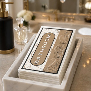 Elegant Bathroom Paper Guest Towel  Napkin
