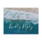 Elegant Beach Blue Ocean Wedding RSVP