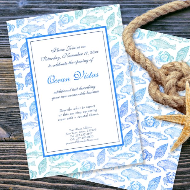 Elegant Beach or Coastal Resort Special Event Invitation (Creator Uploaded)