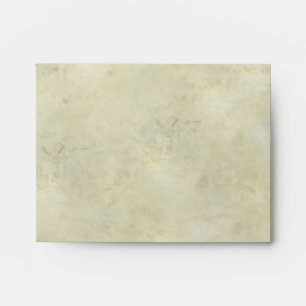 Elegant Beach Seashell Notecard Size RSVP Envelope