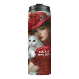 Elegant & Beautiful Cat Lover Thermal Tumbler