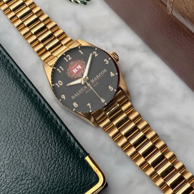 Elegant beautiful classic botanical watch (Creator Uploaded)