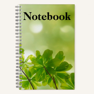 Elegant Beautiful Nature Notebook