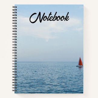 Elegant Beautiful Sea Beach Notebook