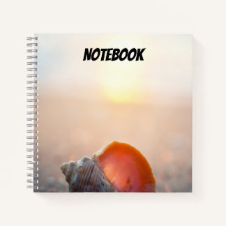 Elegant Beautiful Sea Beach Notebook