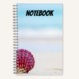Elegant Beautiful Sea Beach Notebook
