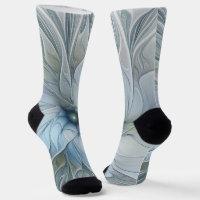 Elegant Beauty Modern Abstract Fractal Art Flower