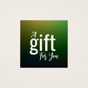 Elegant Beauty Salon Gift Certificate Card –Simple