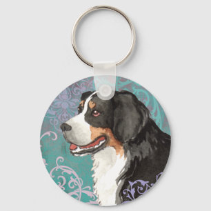 Elegant Berner Key Ring