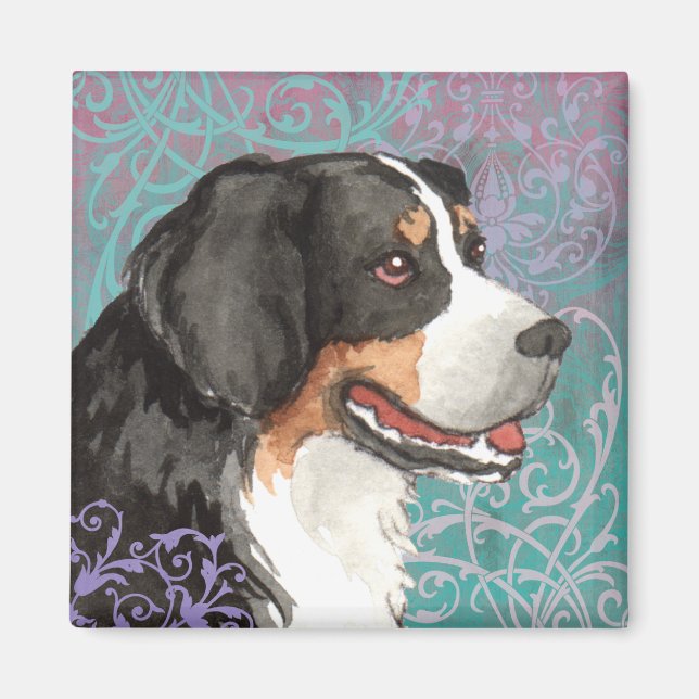 Elegant Berner Magnet (Front)