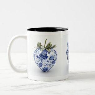 Elegant Berry Two-Tone Coffee Mug