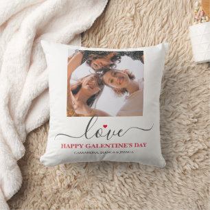 Elegant Best Friends galentine's day Bestie photo Cushion