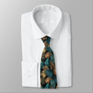 Elegant Best Gifts For Men Tropical Flower Tie