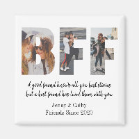 Elegant BFF Photo Collage Best Friend Chic Besties