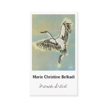 Elegant Bird Flying Art Handrawn Thank You Script