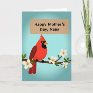 Elegant Bird Mothers Day Card
