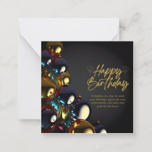 Elegant Birthday Blessings Card