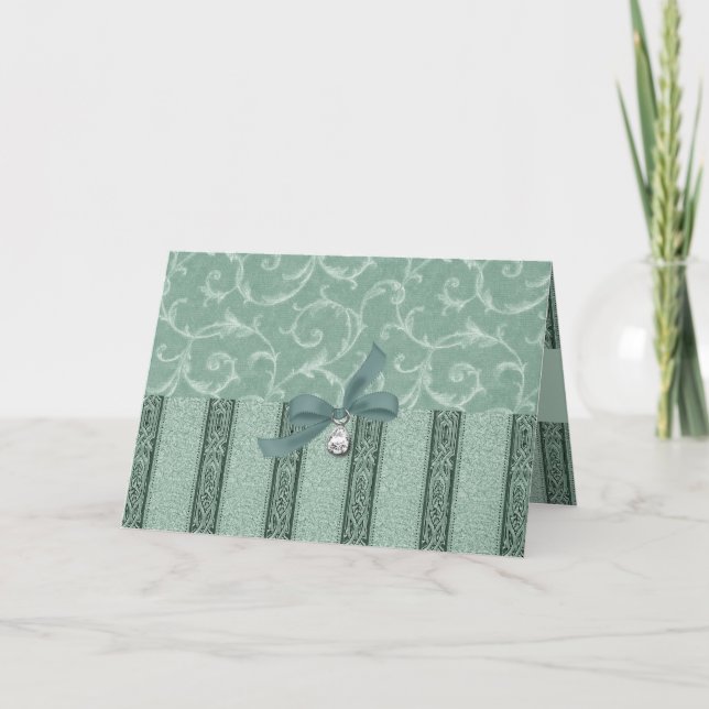 Elegant- Birthday Card: Elegance Collection Card (Front)