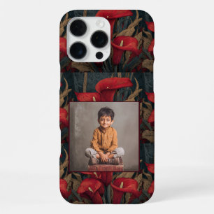 Elegant Birthday Gift Calle Lilies Photo iPhone 16 Pro Max Case