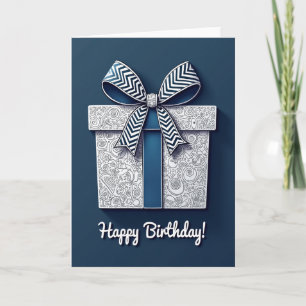 Elegant Birthday Gift Card
