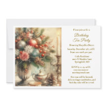 Elegant Birthday Tea Party 