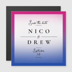 Elegant Bisexual Pride Wedding