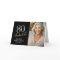 Elegant Black 80 and Fabulous 80th Birthday Photo