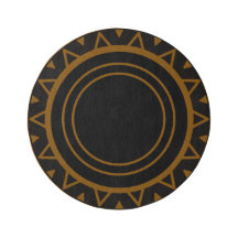 Elegant black &and brown Rug