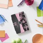 Elegant Black and Pink Floral Pattern iPad Mini Cover<br><div class="desc">Elegant Black and Pink Floral Pattern iPad Cover ready for you to personalise. ✔Note: Not all template areas need changed. 📌If you need further customisation, please click the "Click to Customise further" or "Customise or Edit Design"button and use our design tool to resize, rotate, change text colour, add text and...</div>