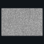 Elegant Black and Silver Glitter Tissue Paper<br><div class="desc">Elegant black and silver glitter design</div>