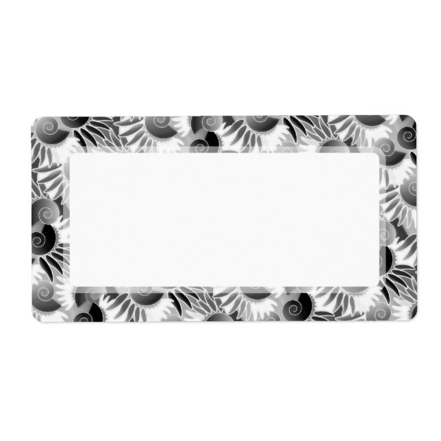 Elegant Black and White Art Deco 1920s Glamour (Front)