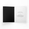 Elegant black and white Her vows wedding vows