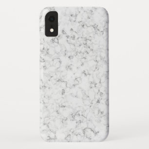 Elegant Black and White Marble iPhone XR Case