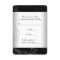 Elegant Black and White Masquerade Party RSVP