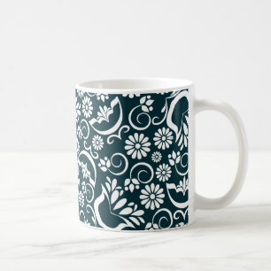 Elegant black and white Mug