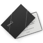 Elegant Black And White Personalised Hotel Family