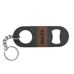 Elegant Black & Brown Vintage Leather
