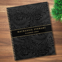 Elegant Black Floral Pattern 2026