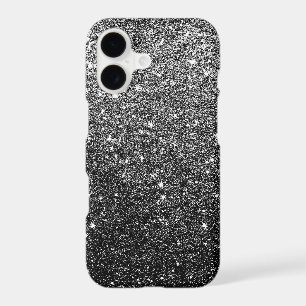 Elegant Black Glitter iPhone 7 case